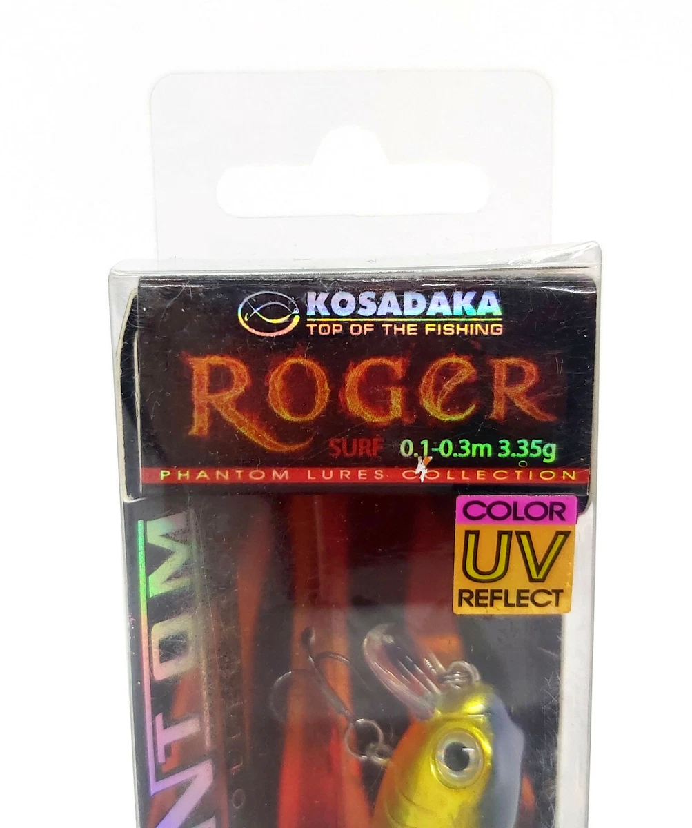 KOSADAKA PHANTOM ROGER SURF 36F FLOATING FISHING HARD CRANK BAIT LURE 36mm
