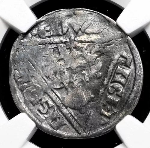 IRELAND. Edward I "Longshanks", 1297-1302, Silver Penny, Waterford S-6249 NGC VF