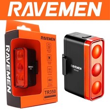 Ravemen TR-350 USB Led Tail Light BRIGHT 350 Lumen Compact Rear Red Bike Light