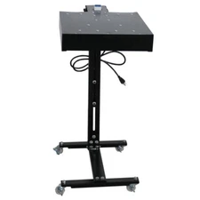 110V 1600W 16x16'' Silk Screen Printing Flash Dryer with Adjustable Stand