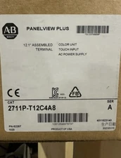NEW Unopened 2711P-T12C4A8 Film HMI PanelView Allen Bradley Free Shipping