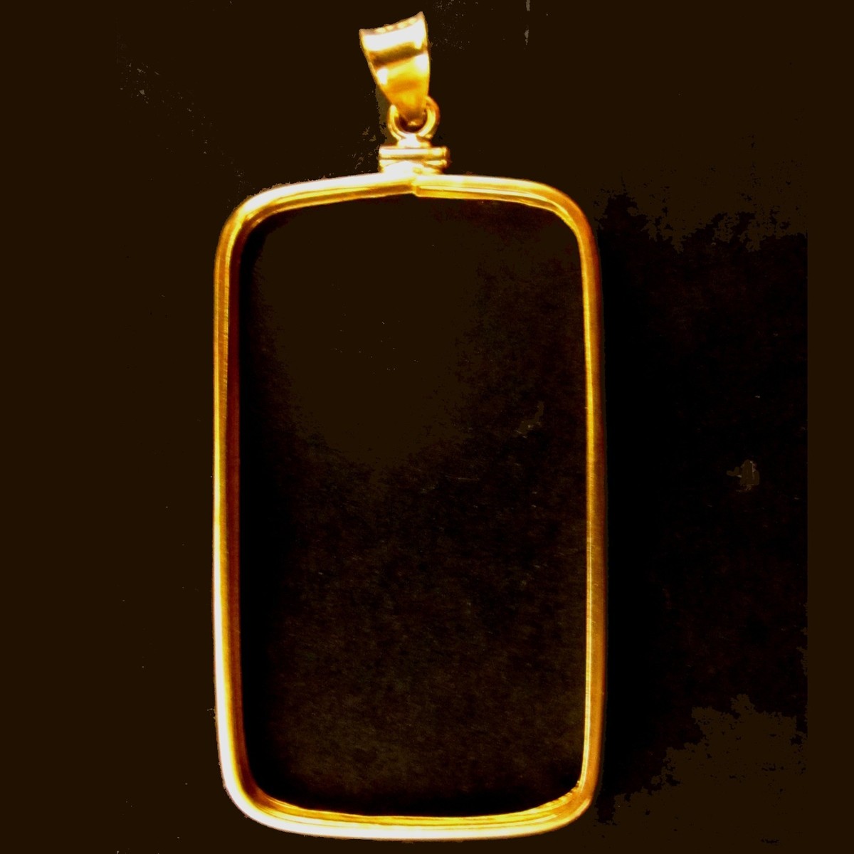 Coin Bezel oz Sunshine Silver Bar 14K Gold Filled Bezel fits 50