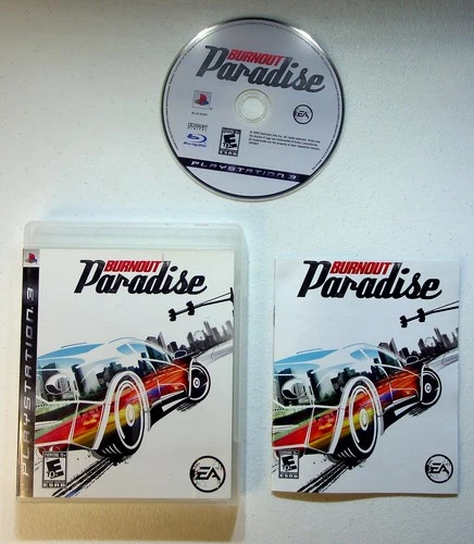 Burnout Paradise PlayStation 3 Video Game Multiplayer Open World