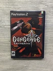 Gungrave Overdose PlayStation 2 PS2 - CIB w/ Reg Card! EXCELLENT + Mint Disc!