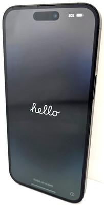 Apple iPhone 14 Pro Max 5G A2651 - Unlocked 1TB Black - WORKS: LIGHT SCREEN BURN