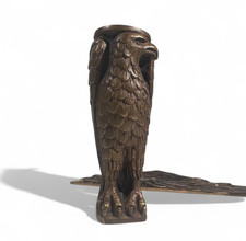 Sceau Cachet Coupe papier Bronze AIGLE Signés CHENUS design art déco sculpture