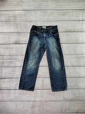 Original Brand Est. 1989 Boy s Size 6 Elastic Waist Adjustable Straight Jeans