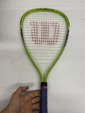 Wilson Titanium Crushing Power Racquetball Racquet Green Black Used