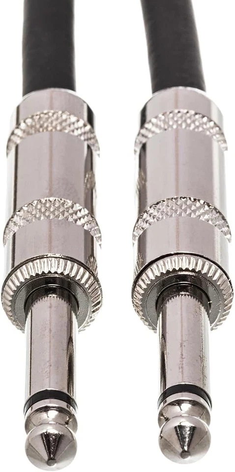 Cable de guitarra de tela Hosa 3GT-PAK, Hosa recto a igual, 18 pies, colores surtidos Foto 4 de 4