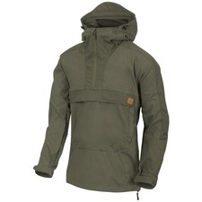 Helikon-Tex Woodsman Anorak Jacket Mens Breathable Lightweight YKK Taiga Green