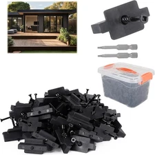 Hidden Fasteners for Composite Deck Universal Nylon T Clips Screws  (1000PK)