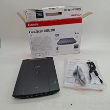 CanoScan LiDE 210 Colour Image Scanner Boxed Untested