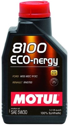 8100 Eco-Nergy 5W30 12X1L - Synthetic Engine Oil fits 1980-2017 Volvo 9700 760 9