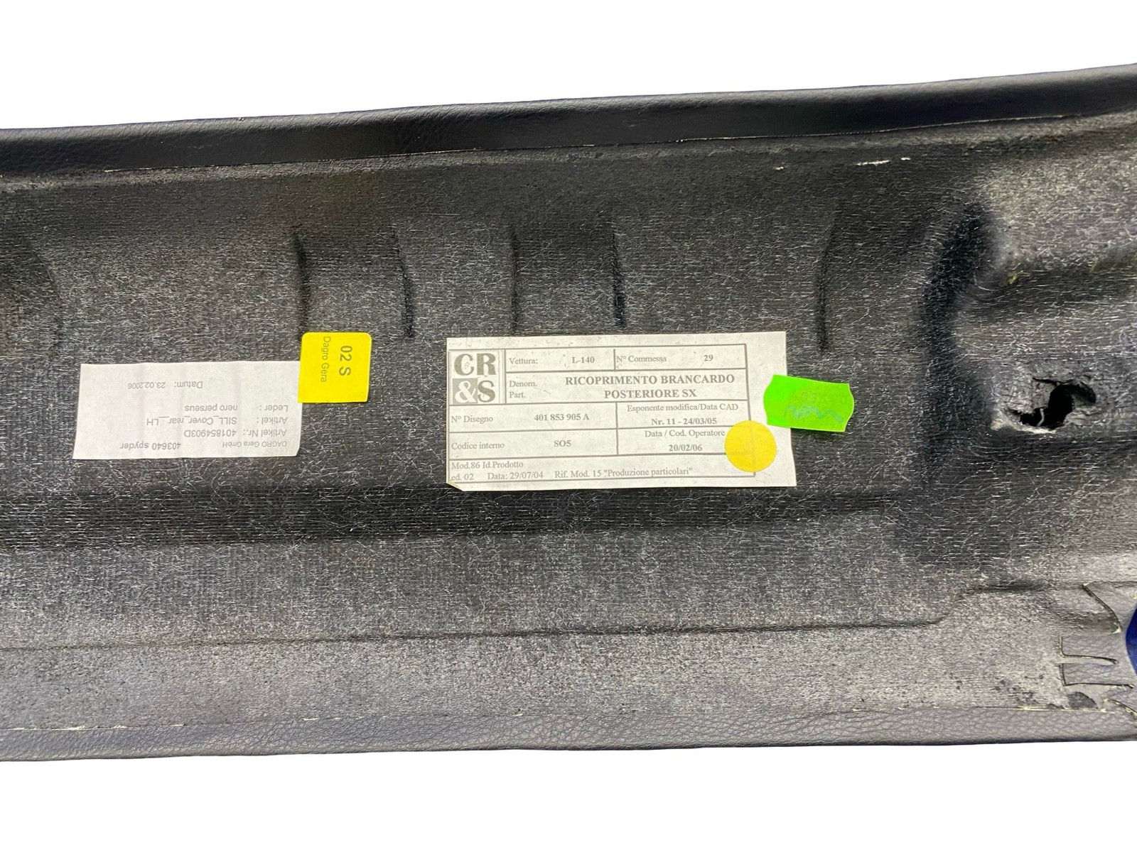2006 Lamborghini Gallardo LP520-4 Oem Front Left Door Sill Trim Cover Panel