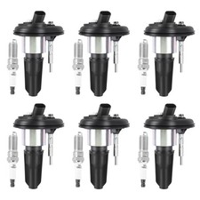 Ignition Coil Pack and Spark Plugs UF303 Replacement for Chevy Colorado Trail...