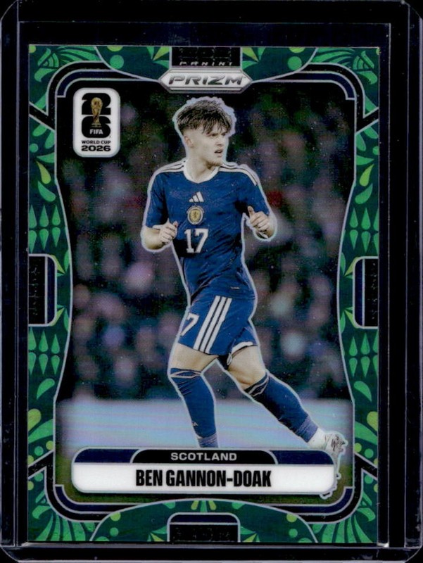 2026 Panini Prizm World Cup Ben Gannon-Doak Aguila #/70 Scotland
