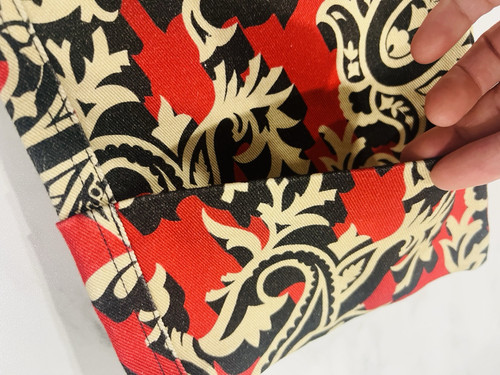 Etro Men’s Red Paisley Jeans Size 32 Waist - Picture 3 of 16