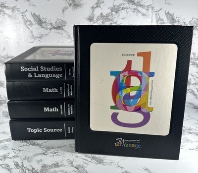 5 Southwestern Advantage Books College Prep Math Science Social Studies More VGC