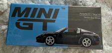 MINI GT MIJO EXCLUSIVE PORSCHE 911 TARGA 4S GENTIAN BLUE METALLIC #412