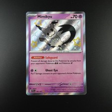 Mimikyu 160/091 Pokemon Paldean Fates Holo Card