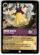 Snow White - Merry as the Morning 37/204 Legendary Wilds Unknown Lorcana NM