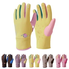 Kids Winter Warm Sports Gloves Children's Thermal Soft Lining Full Finger Gloves