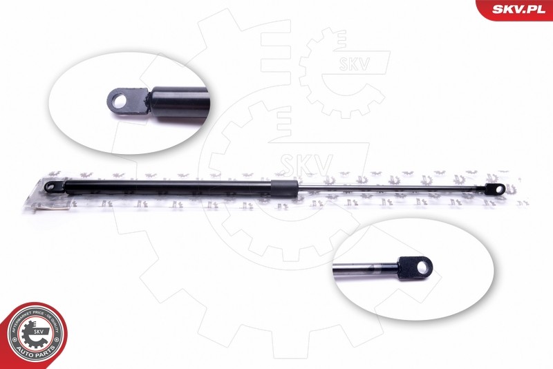 GAS SPRING BOOTCARGO AREA 52SKV609 FOR FIAT 141 A.000 0.7L 2cyl PANDA 1.0L 4cyl - Image 3