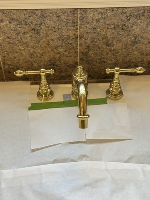 Kohler IV Solid Polished Brass Roman Tub Faucet Vintage 1990