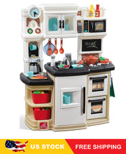 Step2 Great Gourmet Plastic Kid Kitchen Playset, 35 Piece Toy Kitchen Playset