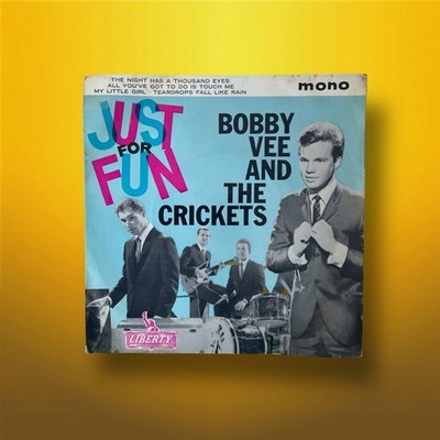 Bobby Vee Vinyl - Just For Fun - 7'' EP [EX] Liberty Records LEP 2084