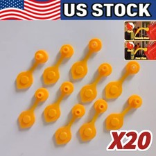 20Pcs Yellow Fuel Gas Can Jug Vent Cap Blitz Scepter Essence Midwest Eagle