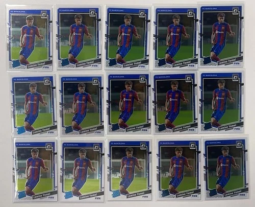 2023-24 Panini Donruss Optic FIFA Lamine Yamal #177 RC Rated Barcelona Lot 15