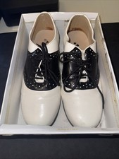 Vintage Plats Saddle Shoes Women s 7/8
