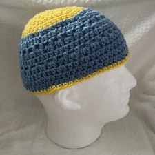 Handmade Crochet Adult Skull Cap