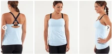 Lululemon Run Catch Me Tank Top - Caspian Blue Solid