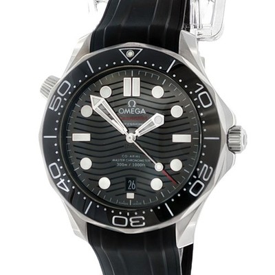 Omega Seamaster Diver 300 M Automatic COSC Edelstahl Kautschukband Fullset 08/25