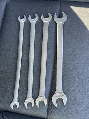 Vintage Craftsman SAE 4pc Thin Tappet Wrench Set -V USA, 44471, 2, 3, 5
