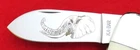 Ka-Bar USA Elephant Toe Whittler Knife 1991 Awesome Elephant Etch USA MIB! NR