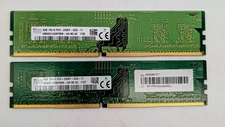 LOT OF 2 HMA851U6AFR6N-UH SK Hynix 4gb 1Rx16 Pc4-2400T DDR4 Desktop Memory