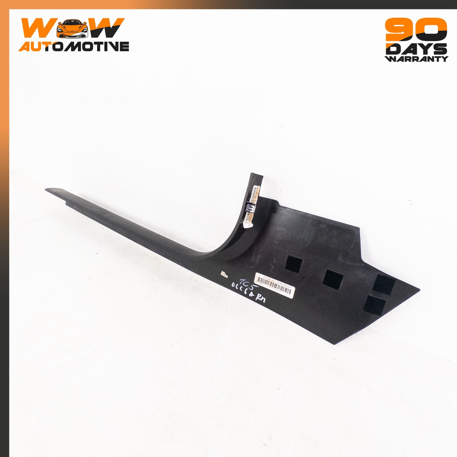 04-13 CHEVROLET CORVETTE C6 CADILLAC XLR FRONT RIGHT SILL PLATE TRIM BLACK OEM