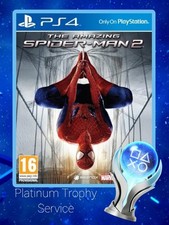 The Amazing Spiderman 2 PS4 *Platinum Trophy Service*(Achieved Legitematly)