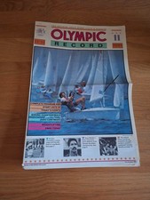 1984 Los Angeles Olympics - Day 11 - Official Daily Start Lists & Results