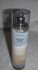 Bath & Body Works Vanilla Suede Fine Fragrance Mist Spray Splash 8oz