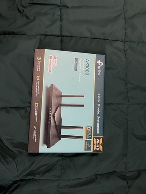 TP-LINK Archer AX50 Dual-Band Wi-Fi 6 Router - Black
