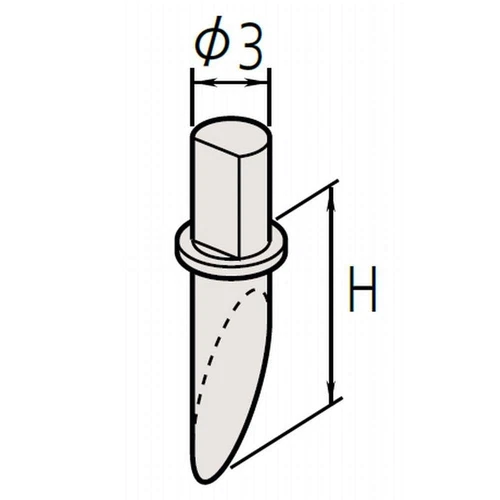 Mitutoyo SPH-71 Carbide Tip Single-Angle Stylus for AB-71/72 New
