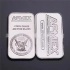 APMEX-1 oz Silver Bar .999 Fine Sealed American Precious Metals-USA