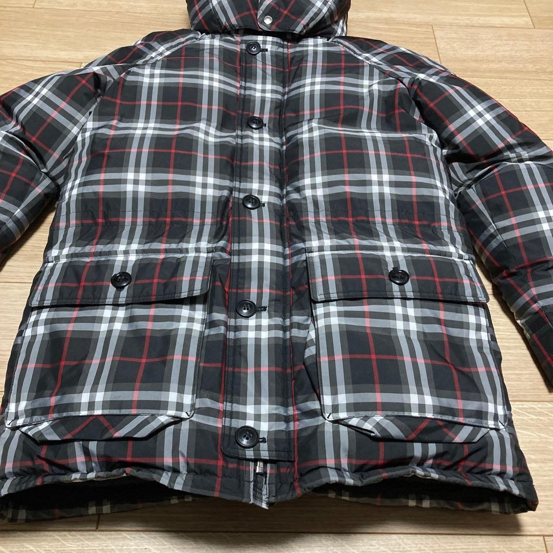 BURBERRY Nova Check Pattern Down Jacket 14Y 164cm… - image 7