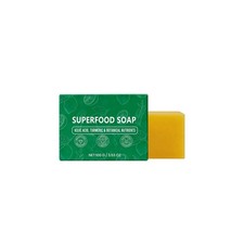 Stem Soul Superfood Soap Turmeric Lemon Soap Bar Skin Brightening Care New
