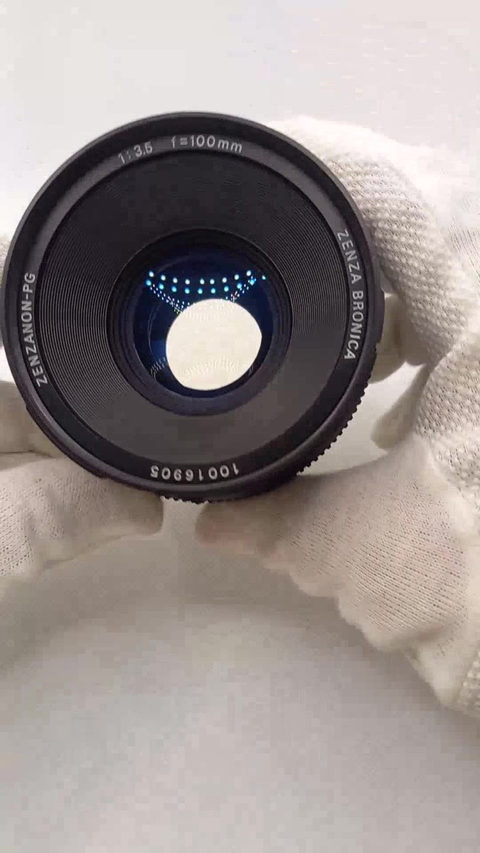 Exc+5] Zenza Bronica Zenzanon PG 100mm f/3.5 Lens for Bronica GS-1