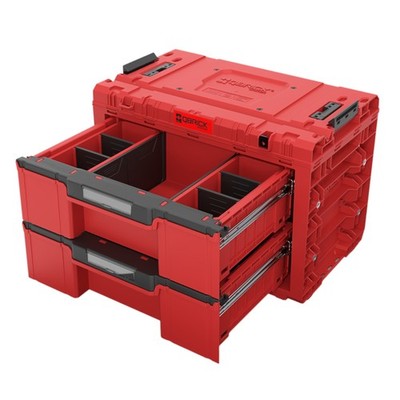 Qbrick System PRIME Drawer 2 Toolbox Expert RED ULTRA HD 542 x 335 x 369 mm 24 l